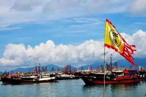 福建沿海吃瓜船