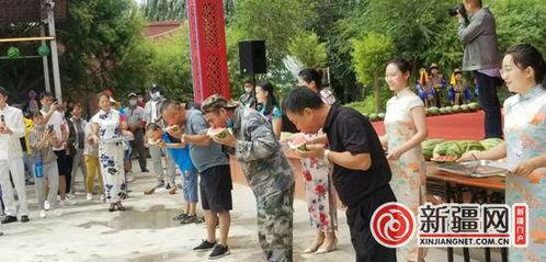 新疆吃瓜比赛,吃瓜比赛狂欢，瓜香四溢的竞技盛事